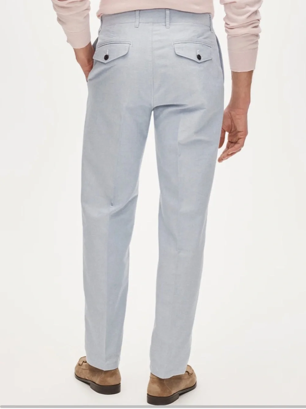 NWOT J Crew Classic-fit oxford creased trouser 35x32